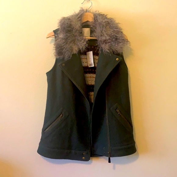 NWT Anthropologie Elevenses boho vest, size small. - Picture 9 of 9